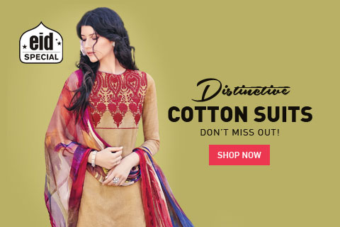 Shop best cotton salwar suit online